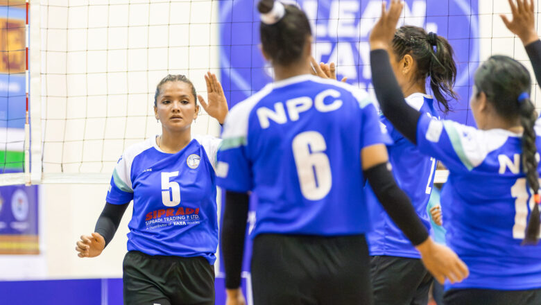 पुलिसले जित्यो काभा भलिबल क्लब च्याम्पियनसिप