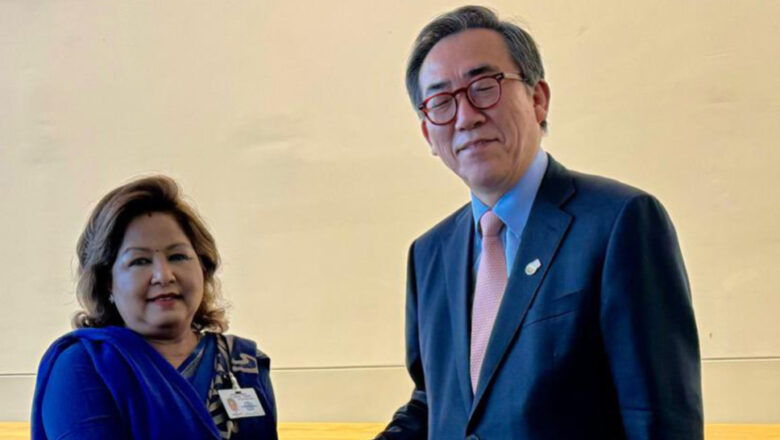 नेपालमा थप लगानी गर्न दक्षिण कोरियालाई परराष्ट्रमन्त्री राणाको आग्रह