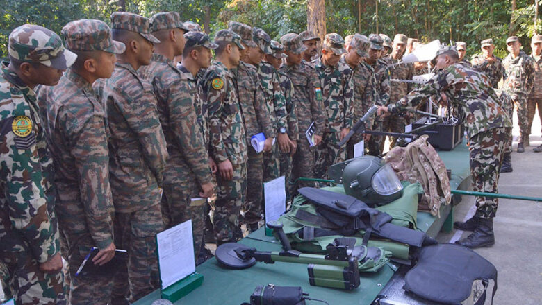 सुरु भयो नेपाल–भारत संयुक्त सैन्य अभ्यास