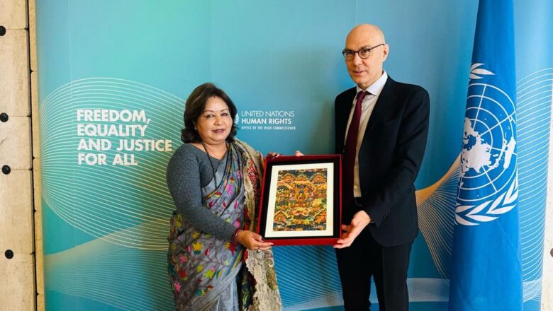 परराष्ट्रमन्त्री र राष्ट्रसंघीय मानवअधिकार उच्च आयुक्तबीच भेटवार्ता